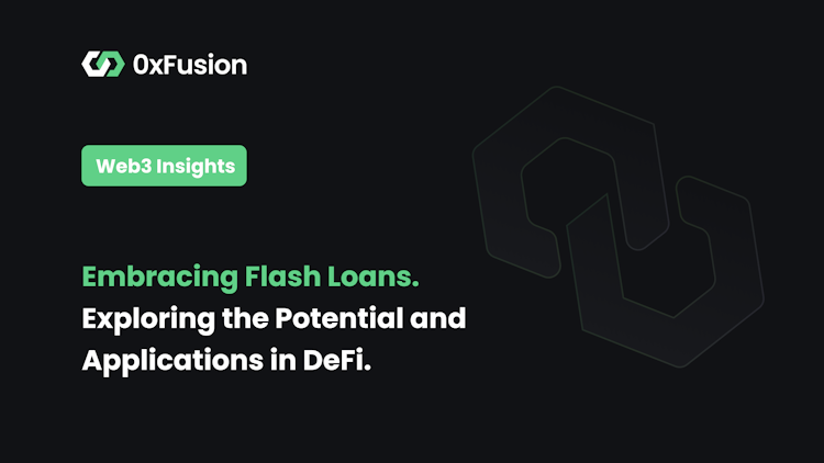 Embracing the Potential of Flash Loans: Exploring Applications in DeFi
